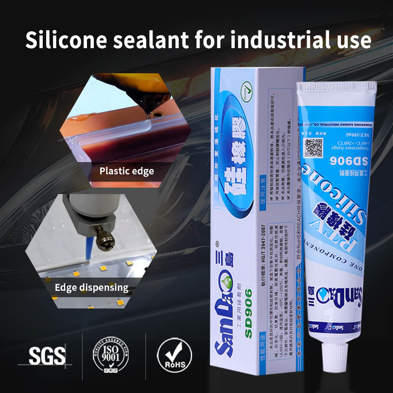 Sandao SD-906 LED Waterproof Sealant Electronic Circuit Board Fixed Bonding High Temperature Resistant Filling Potting Glue