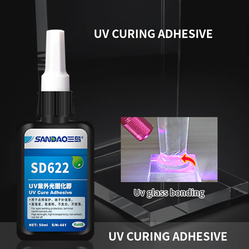 Sandao SD622M Solder Joint Protection Harness Fixed Terminal Reinforcement Uv Glue Glass Acrylic UV Light Curing Glue Shadowless Glue