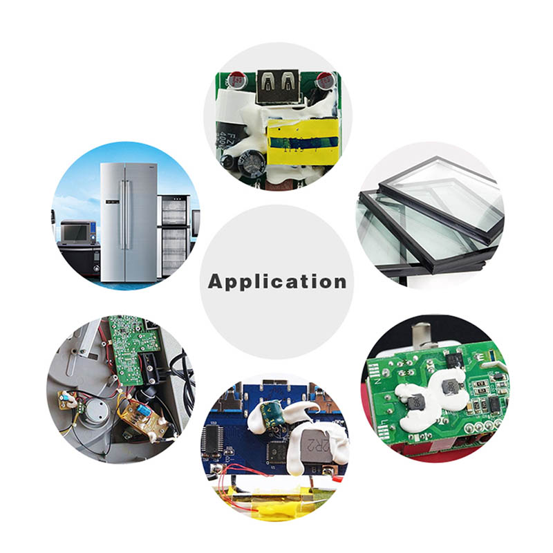 Sandao SD-906 LED Waterproof Sealant Electronic Circuit Board Fixed Bonding High Temperature Resistant Filling Potting Glue
