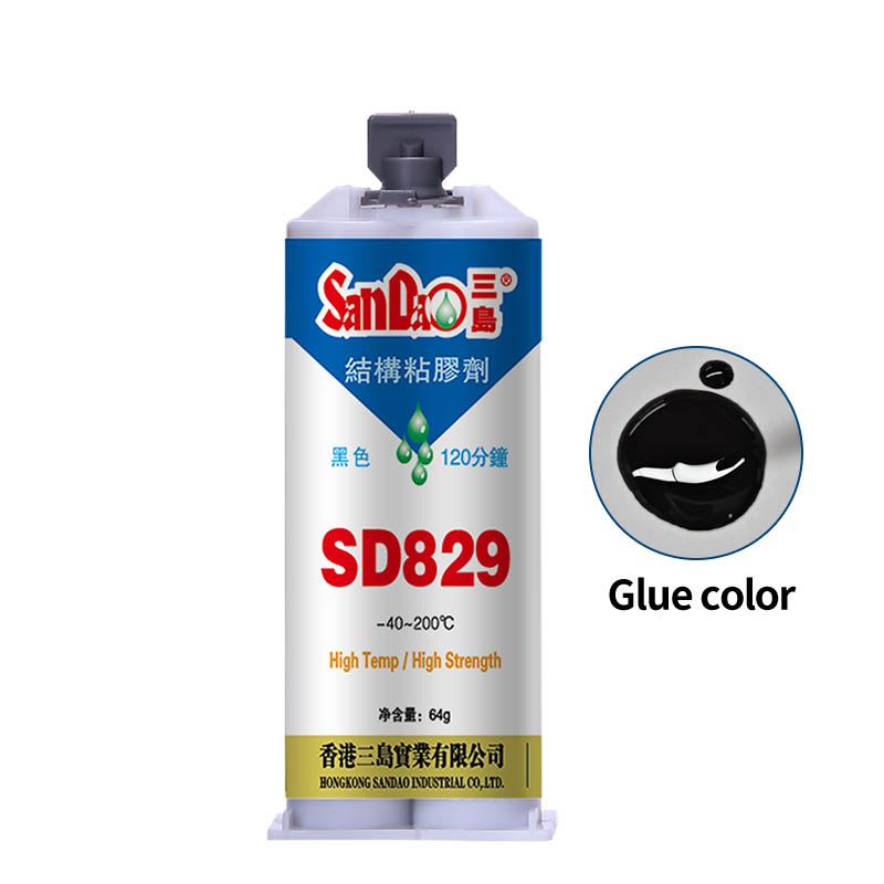 Sandao SD829 Structural Adhesive 20 Minutes Curing Epoxy Resin Ab Glue Metal Ceramic Wood Fast Adhesion Strong Glue