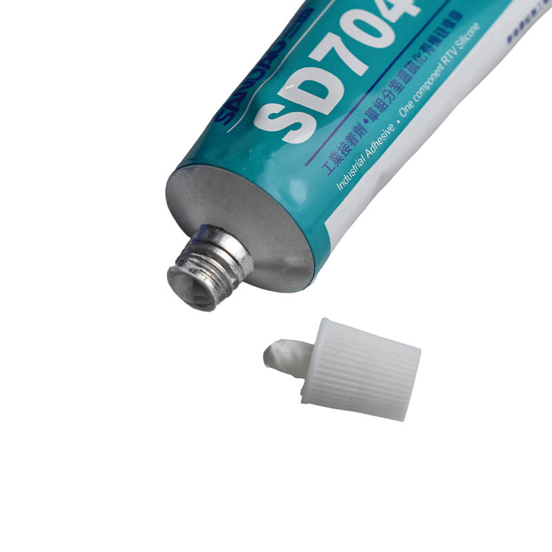 Sandao 704 Silicone Rubber High Temperature Resistant Sealant LED Lamp Electronic Components Bonding Fixed Waterproof Insulation Silicone