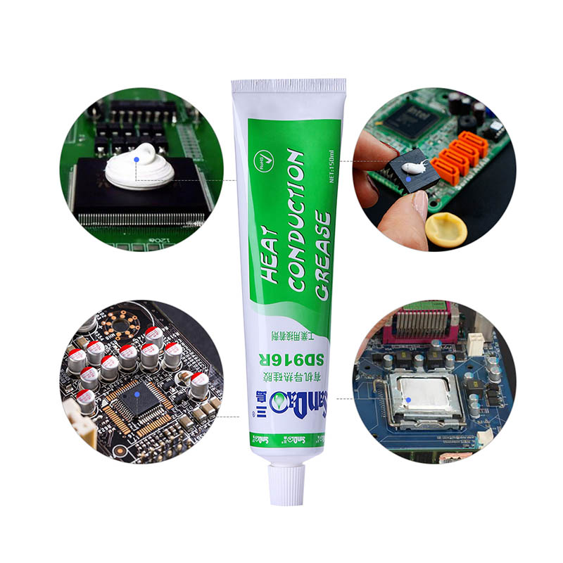 How does silicone thermal conductive silicone quietly play a dual role in heat dissipation and insulation in electronic appliances and small household appliances?